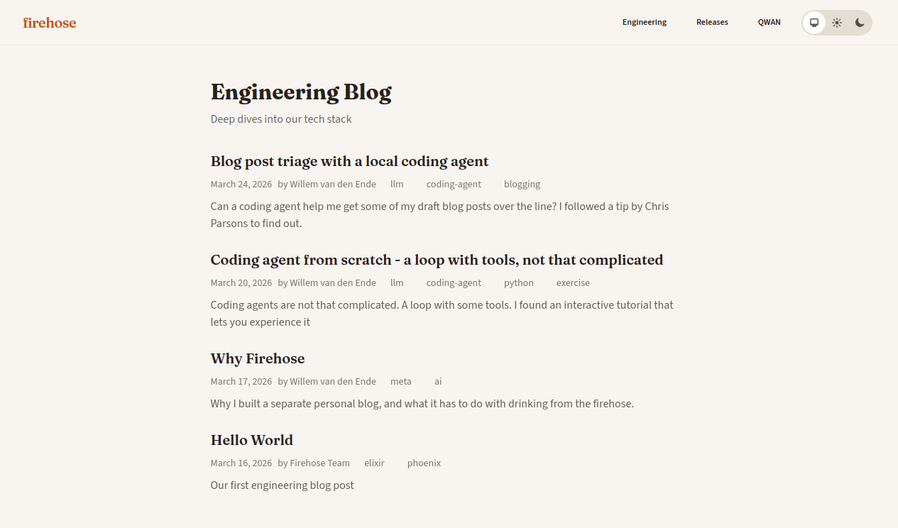 Blog index showing only past-dated posts